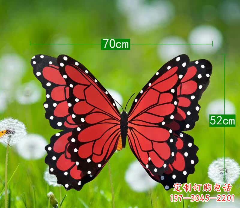 周口精美不锈钢蝴蝶雕塑