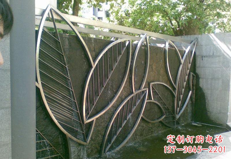 周口不锈钢树叶雕塑——艺术与科技的完美结合