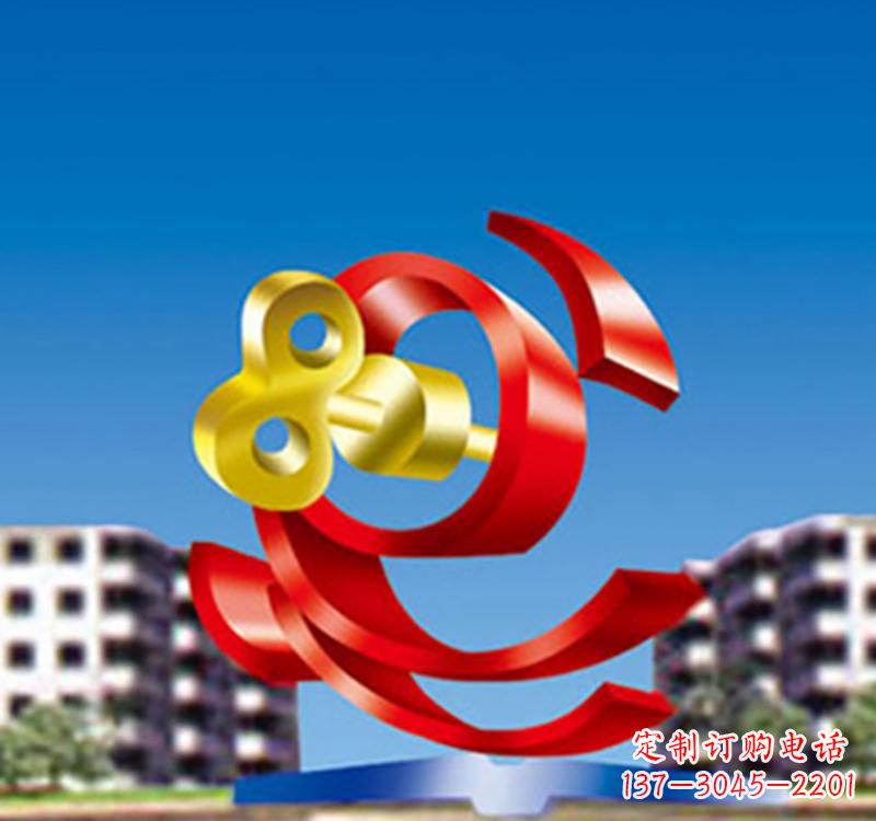 周口不锈钢飘带雕塑给公园景观带来独特美感