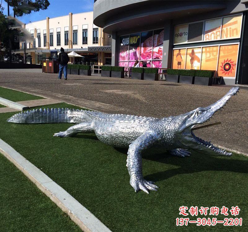 周口不锈钢动物雕塑精美而具有艺术价值