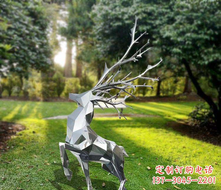 周口不锈钢动物雕塑美丽且耐久