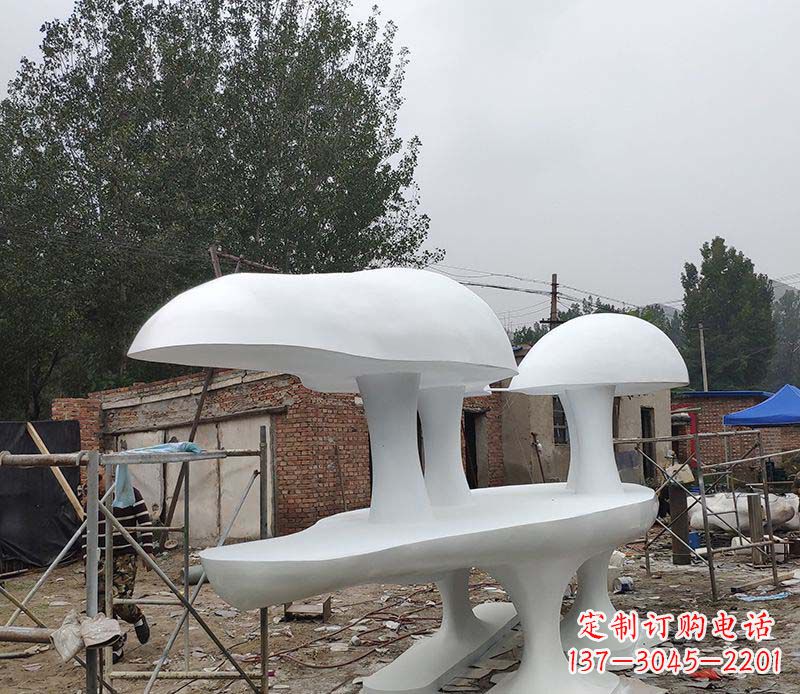 周口不锈钢蘑菇雕塑——美丽的艺术礼物