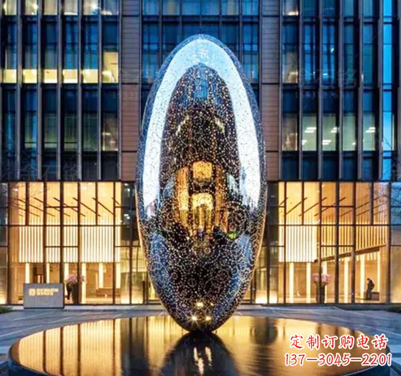 周口不锈钢圆环雕塑抽象艺术的完美诠释