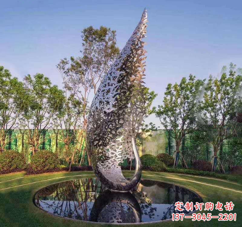 周口不锈钢凤凰雕塑精美绝伦