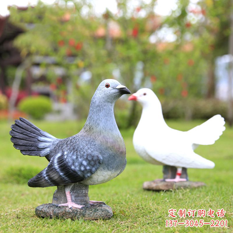 周口和平鸽雕塑——象征着永恒的和平