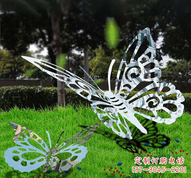 周口不锈钢蝴蝶雕塑艺术的美丽诠释