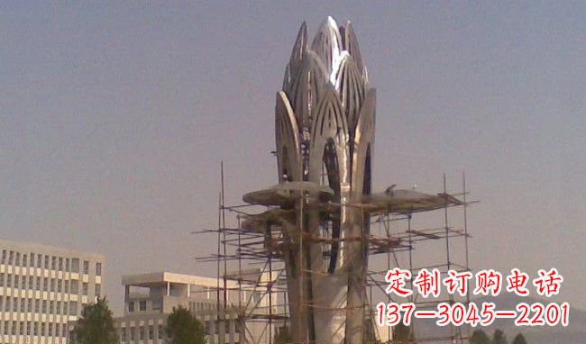 周口不锈钢火炬雕塑精致而又耐用