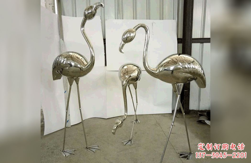 周口不锈钢火烈鸟——雕塑之美