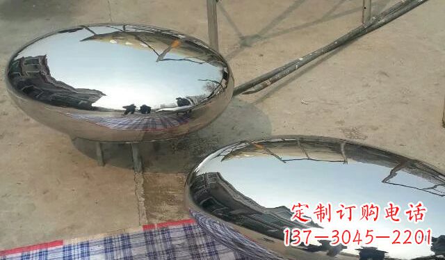 周口不锈钢鸡蛋雕塑精美的艺术作品