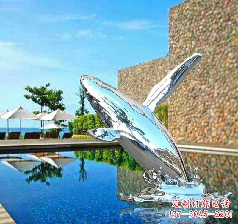 周口不锈钢鲸鱼雕塑艺术之美