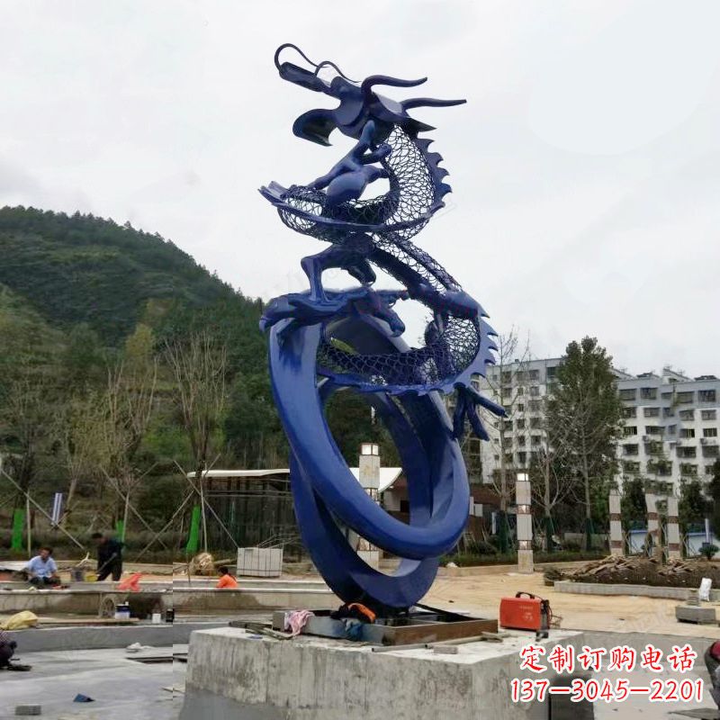 周口不锈钢动物雕塑——点缀公园园林