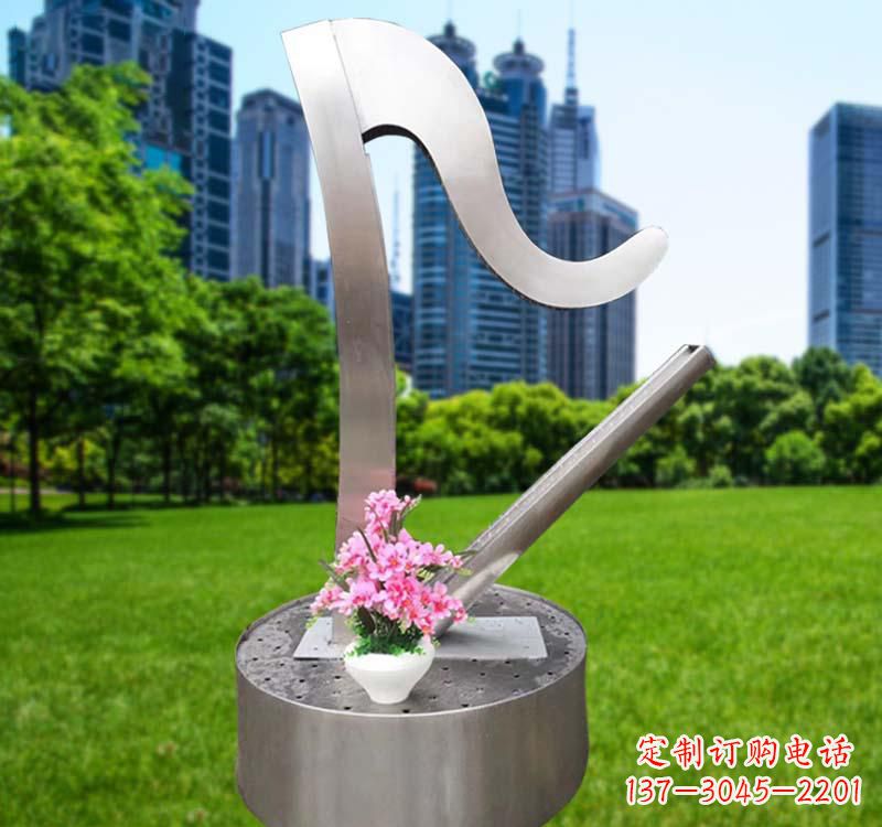 周口不锈钢竖琴雕塑艺术的精髓