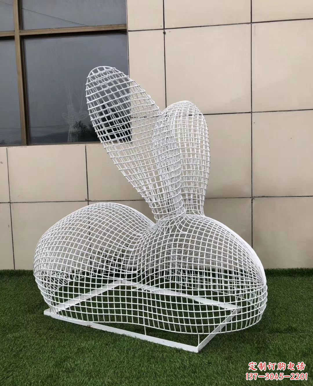 周口不锈钢镂空动物雕塑精致美观的艺术品