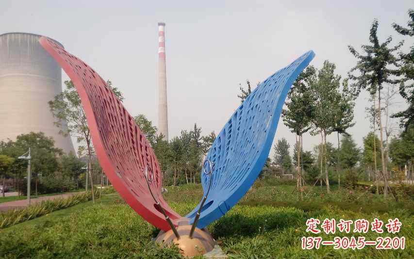 周口不锈钢镂空七星瓢虫雕塑