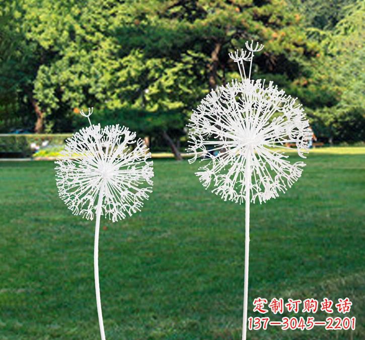 周口不锈钢镂空蒲公英雕塑精美绝伦