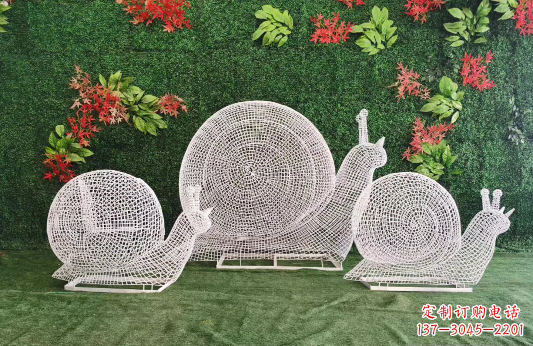 周口不锈钢镂空蜗牛雕塑艺术技艺的精致之美