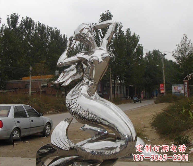 周口海豚雕塑——精美的艺术品
