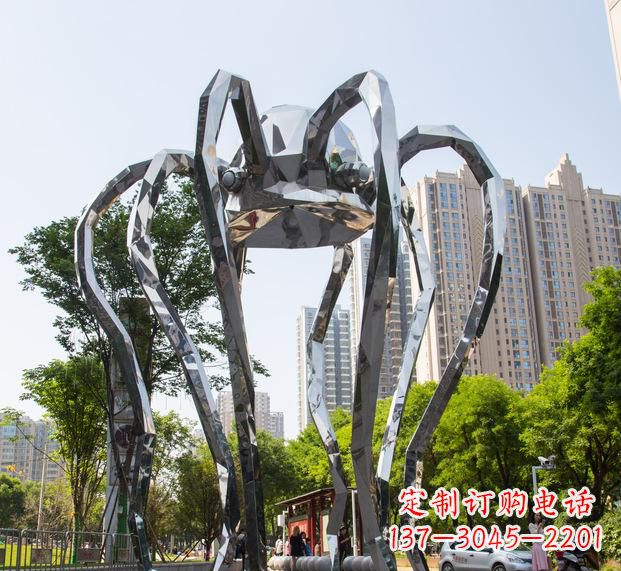 周口精致的不锈钢螃蟹雕塑