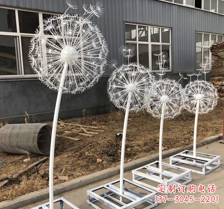 周口不锈钢蒲公英——城市雕塑的精美瑰宝