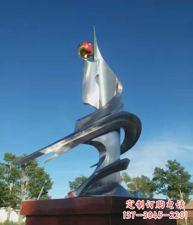 周口利用不锈钢创作书籍雕塑