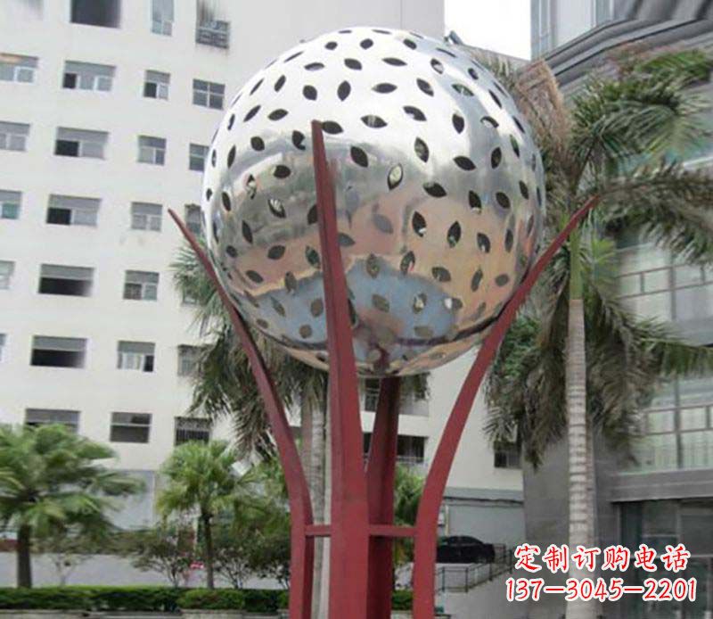 周口镂空树叶雕塑——给校园景观增添灵动之美