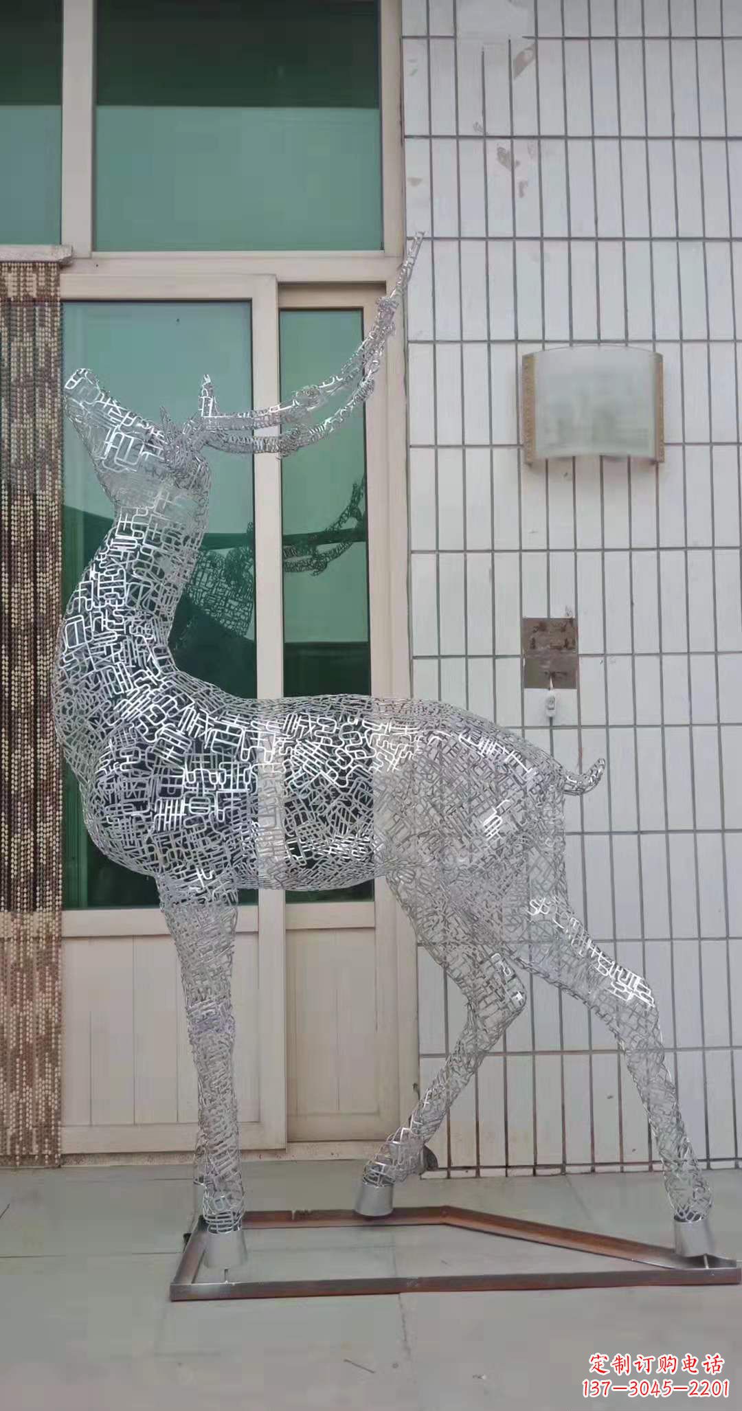 周口不锈钢铁艺动物雕塑——艺术与自然的完美结合