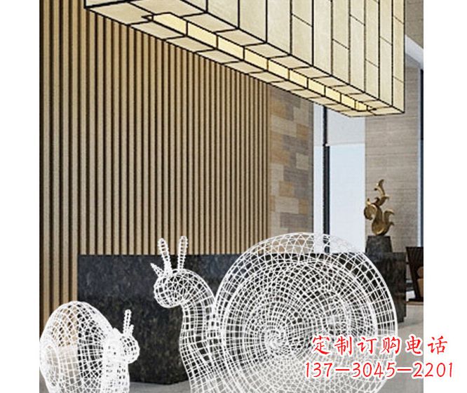 周口不锈钢蜗牛雕塑精致多姿