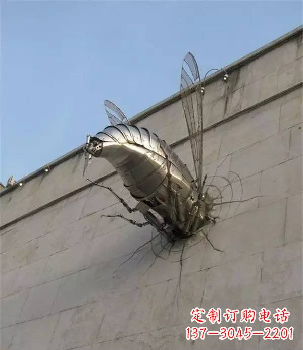 周口美丽的不锈钢无头动物雕塑