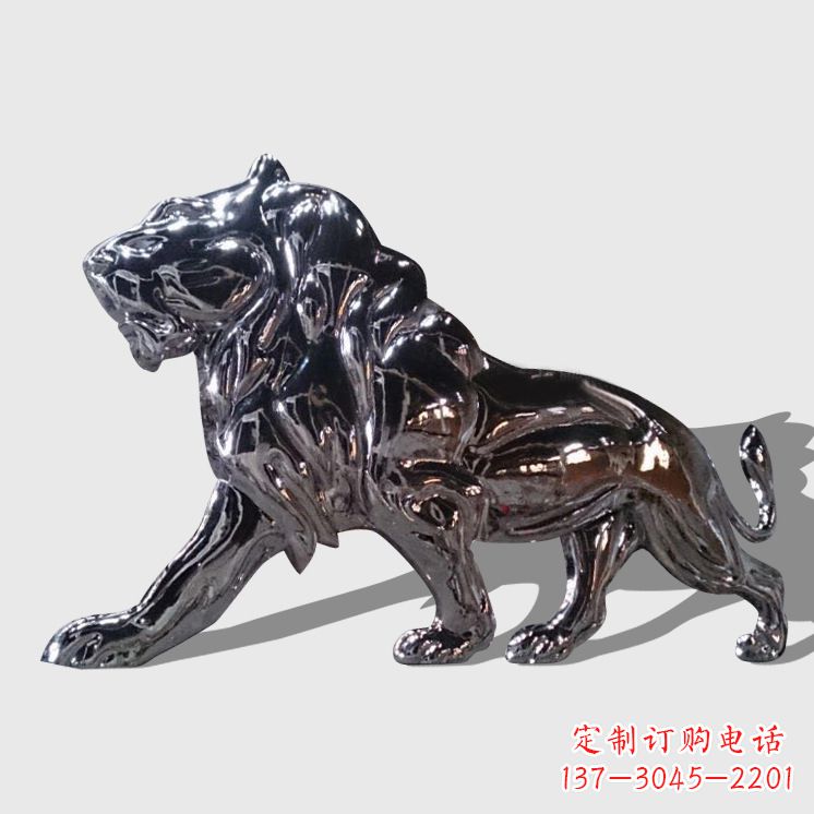 周口不锈钢西洋狮子雕塑
