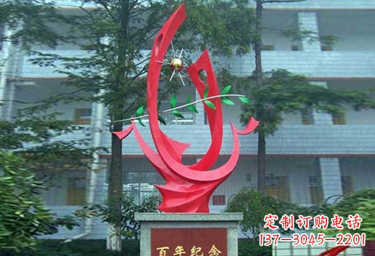 周口精美不锈钢凤凰雕塑