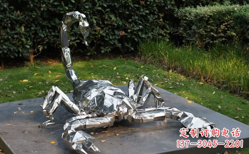 周口不锈钢蝎子雕塑