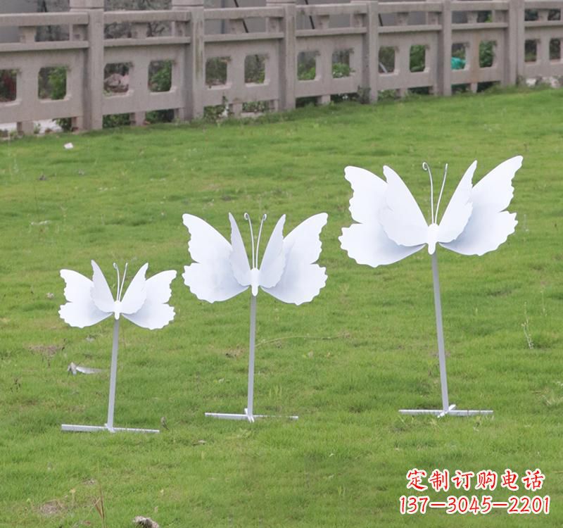 周口不锈钢艺术之美蝴蝶雕塑
