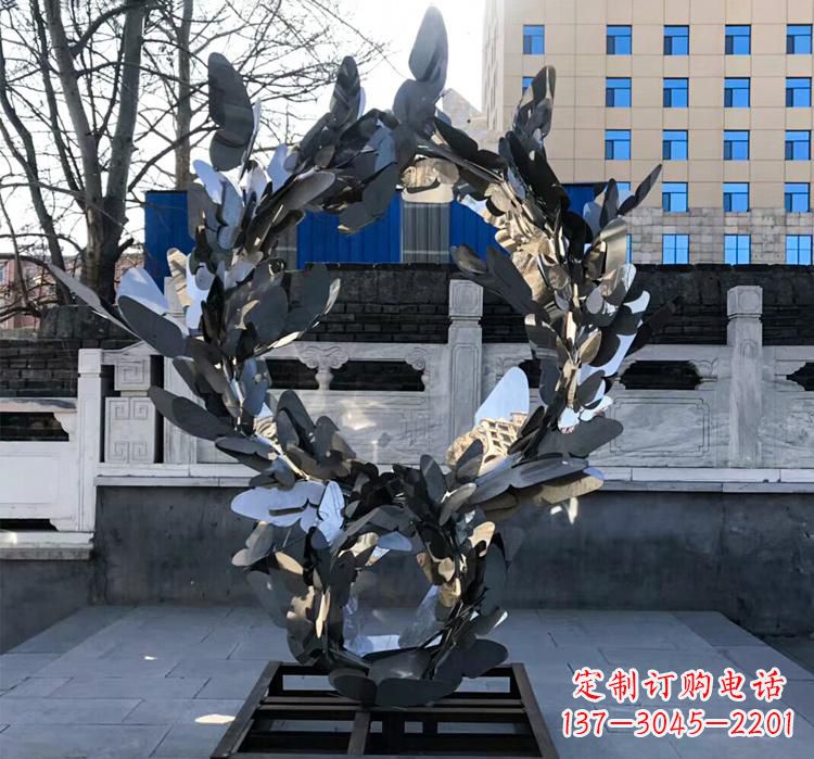 周口不锈钢蝴蝶之美——不锈钢艺术蝴蝶景观雕塑