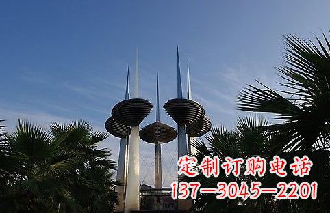 周口不锈钢避雷针雕塑精致静谧的安全保护