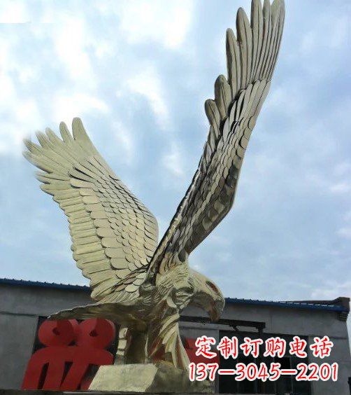 周口不锈钢雄鹰展翅蓝天