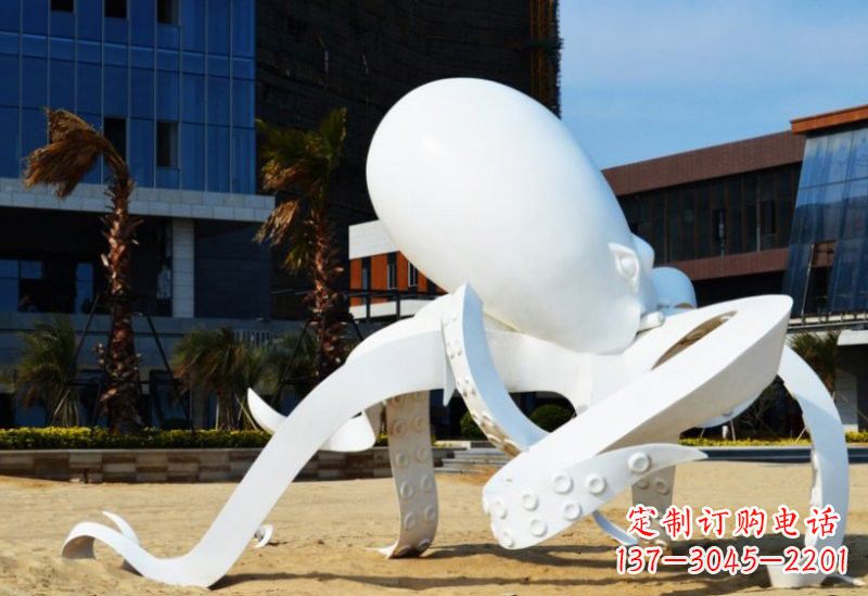 周口精美的不锈钢章鱼雕塑