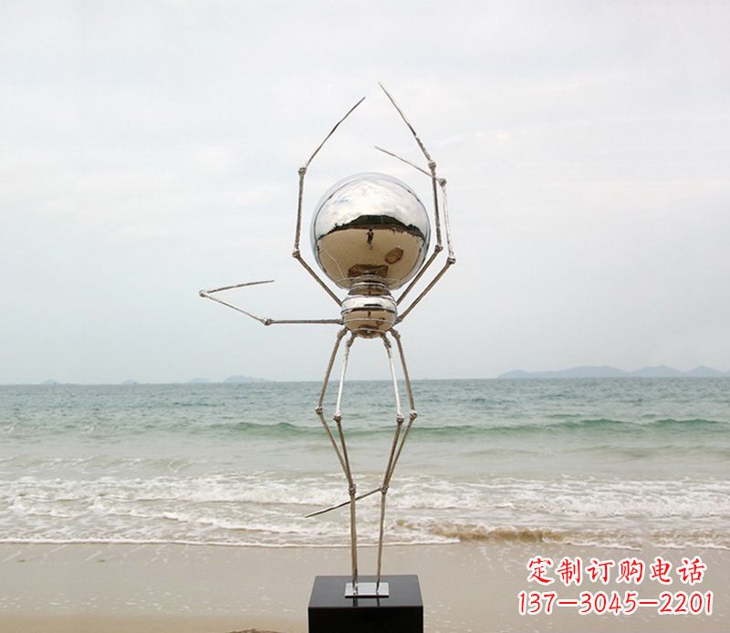 周口不锈钢的蜘蛛侠雕塑