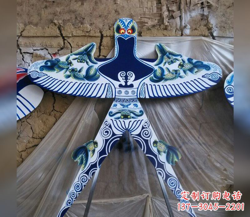 周口不锈钢蜘蛛侠风筝雕塑的象征