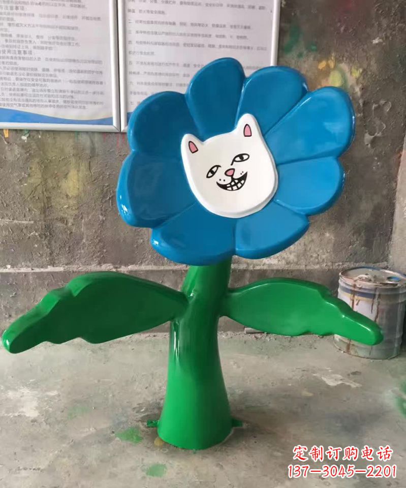周口不锈钢装饰太阳花雕塑—给城市添彩