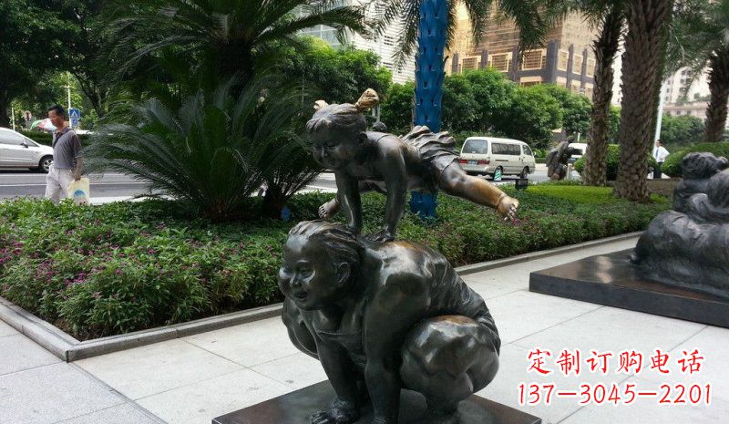 周口精美山羊雕塑,点缀步行街