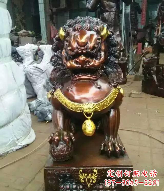 周口狮子铜雕——一件传承着历史沉淀的艺术品