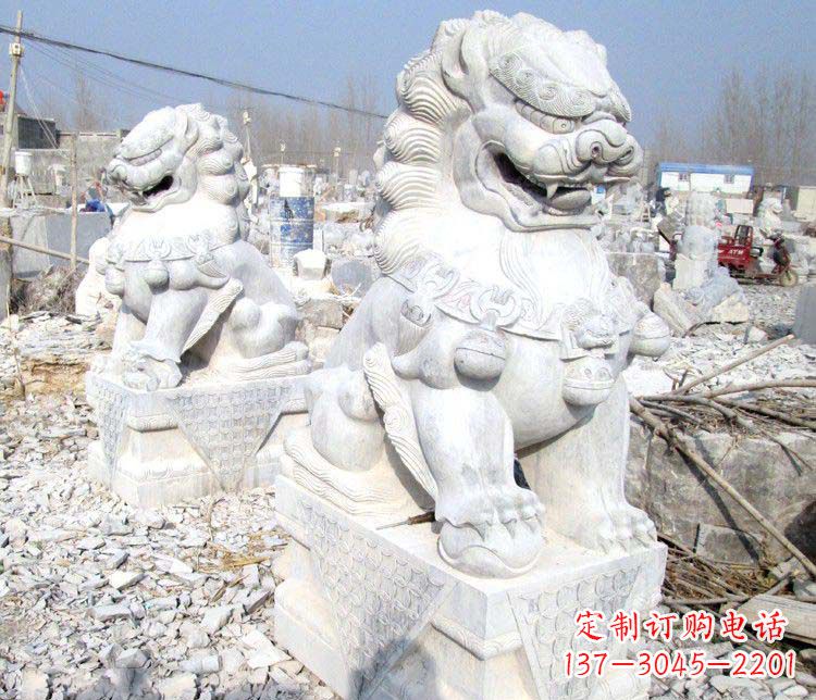 周口狮子雕塑一种神圣而古老的艺术