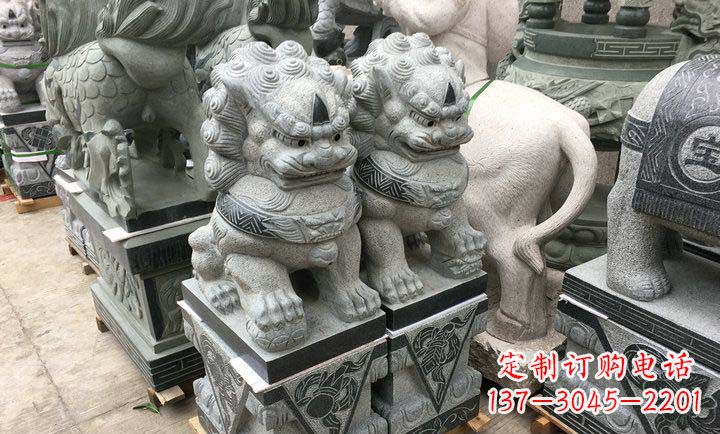 周口瑞士狮子门口雕塑
