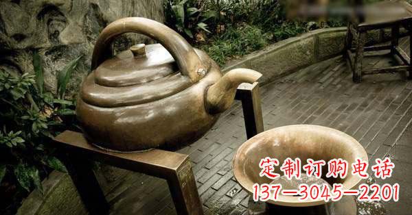 周口茶壶雕塑——精致的艺术品