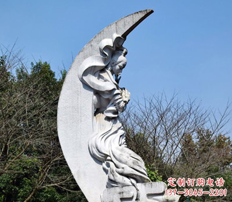 周口嫦娥奔月传承中国传统文化的雕塑之美