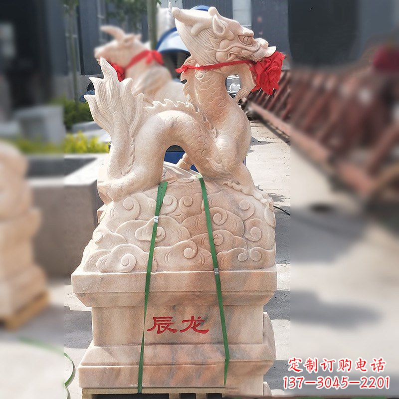 周口龙雕塑融合古典与现代