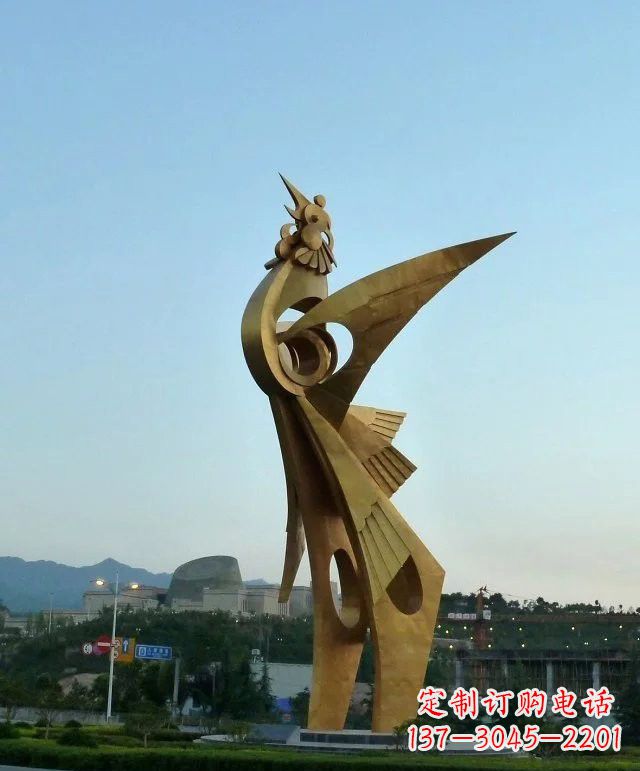 周口凤凰展翅,给城市增添灵动之美