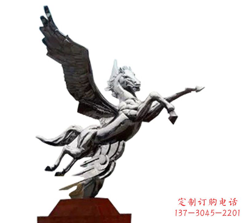 周口马雕塑不锈钢雕塑的精美绝伦