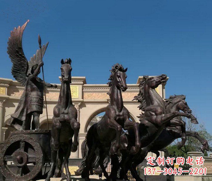 周口马雕塑引领全城欣赏