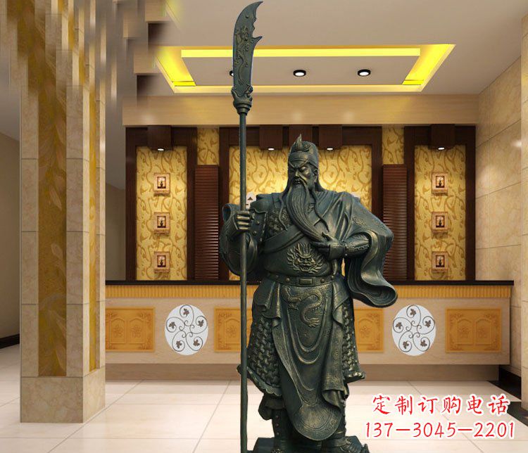 周口关公雕塑——传承弘扬中华文化